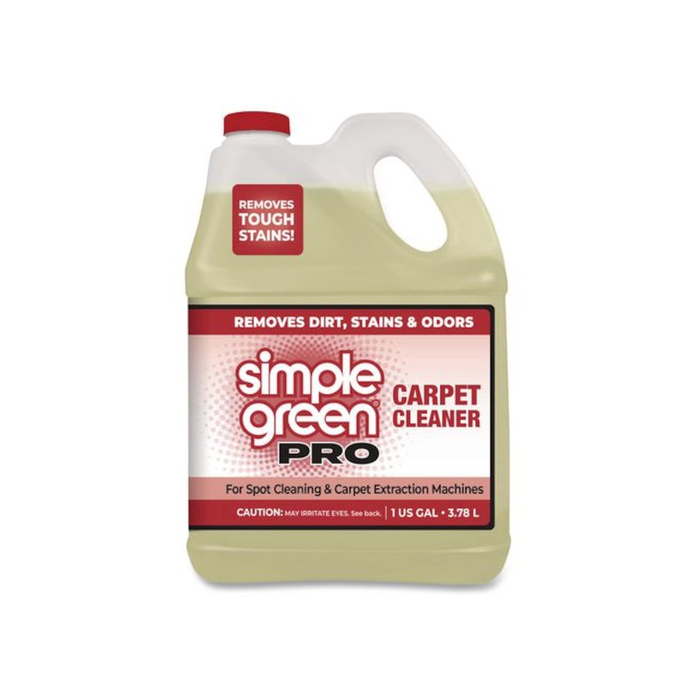 Pro Carpet Cleaner, Unscented, 1 gal Bottle, 4/Carton. Picture 9