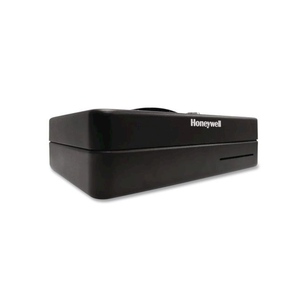 Deluxe Cash Security Box, 11.8 x 9.4 x 3.7, Steel, Black. Picture 4