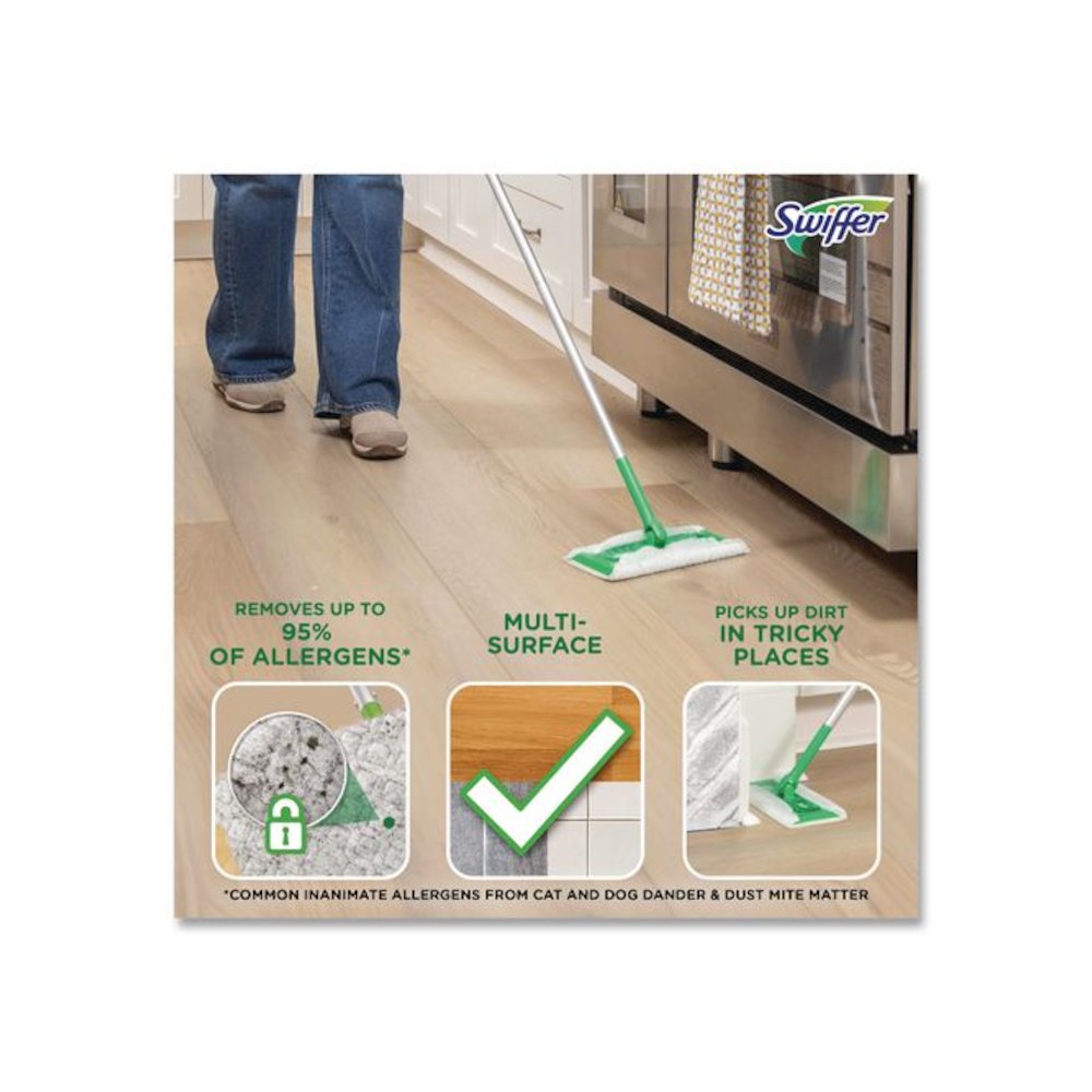 Dry Refill Cloths, 10.4 x 8, White, 52/Box, 3 Boxes/Carton. Picture 6