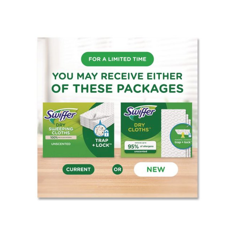 Dry Refill Cloths, 10.4 x 8, White, 52/Box, 3 Boxes/Carton. Picture 9