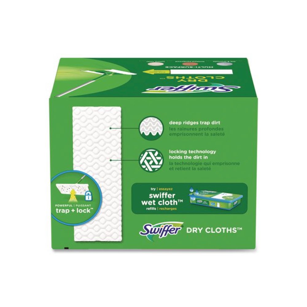 Dry Refill Cloths. 8 x 10.4, White, 32 Box, 4 Boxes/Carton. Picture 3