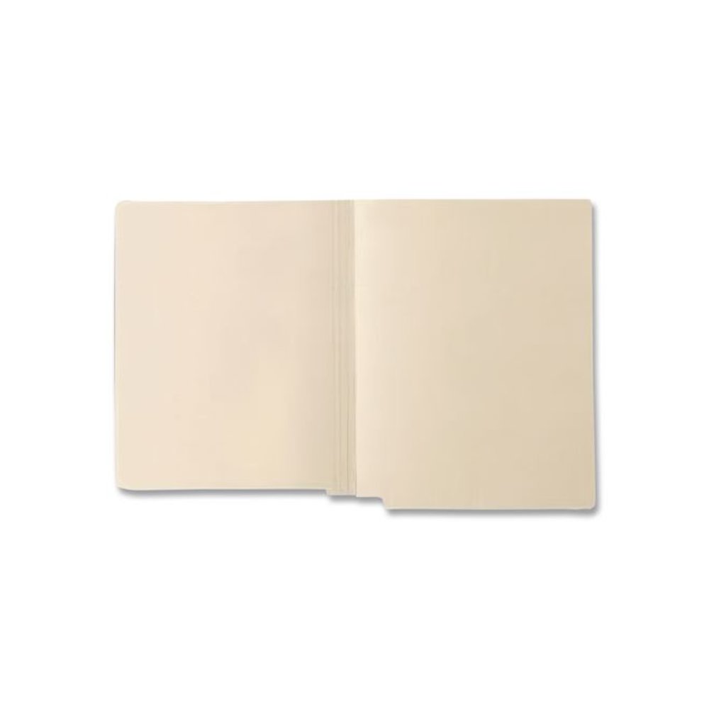 Economy End Tab File Folder, Straight Tabs, Letter Size, 0.75" Expansion, Manila, 100/Box. Picture 2