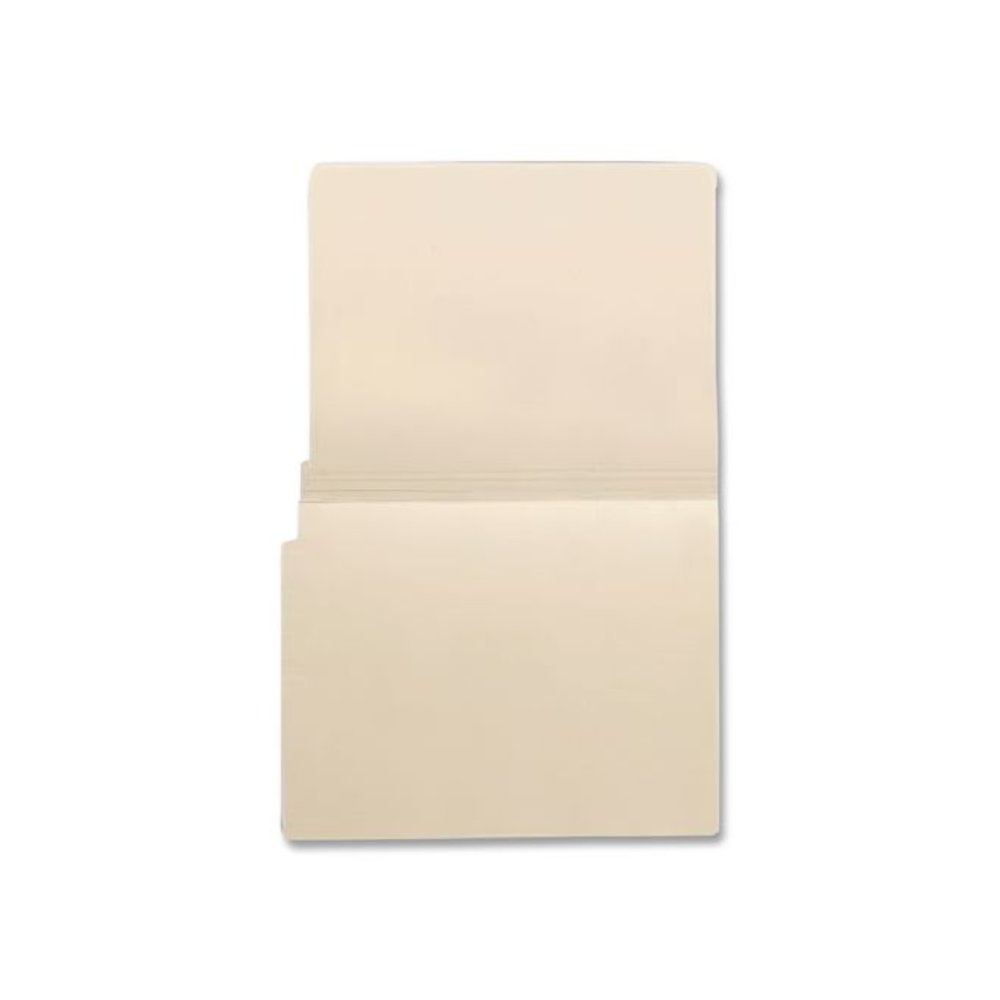 Economy End Tab File Folder, Straight Tabs, Letter Size, 0.75" Expansion, Manila, 50/Box. Picture 4