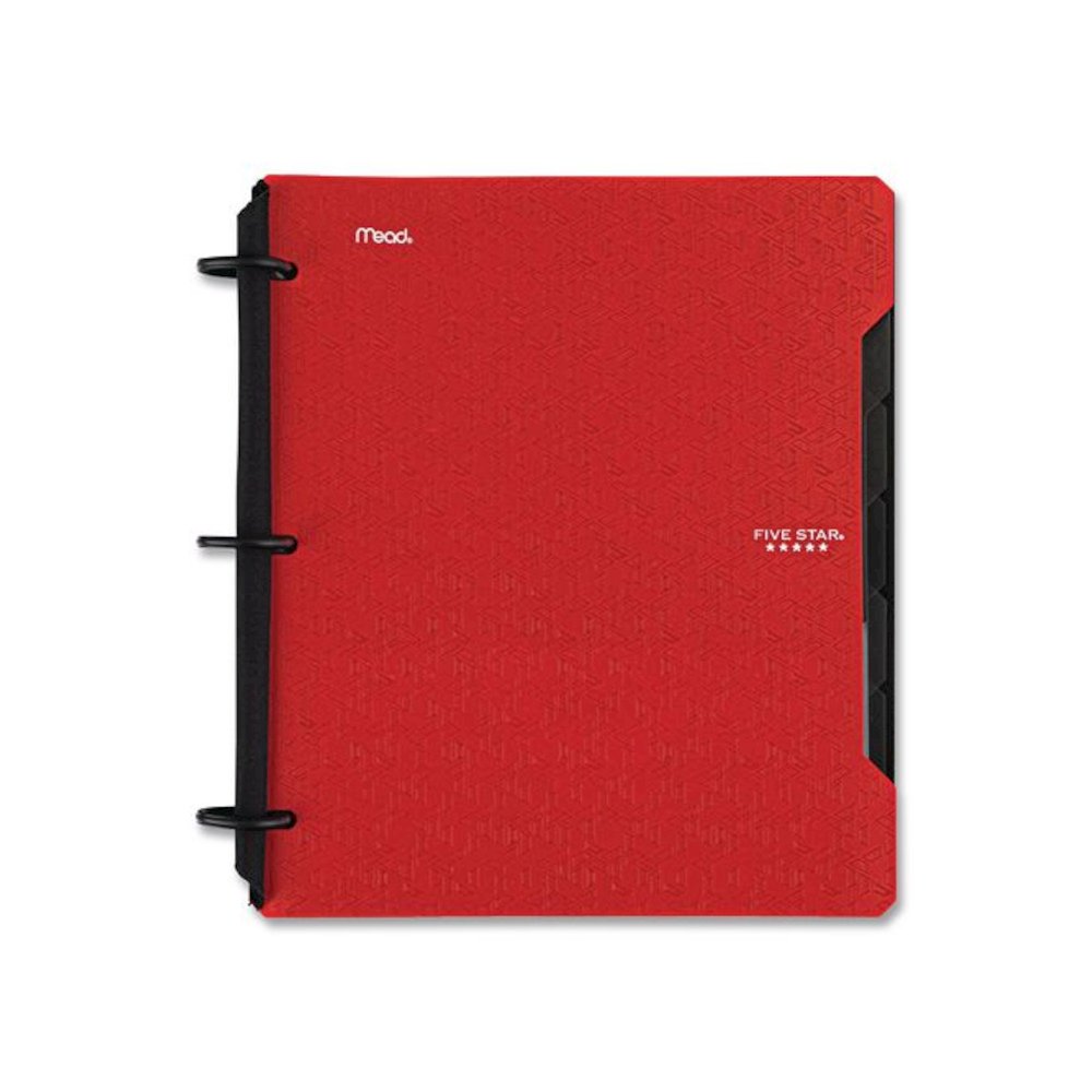FLEX Notebinder, 5-Subject, Medium/College Rule, Randomly Assorted Cover Color, (60) 11 x 8.5 Sheets. Picture 2