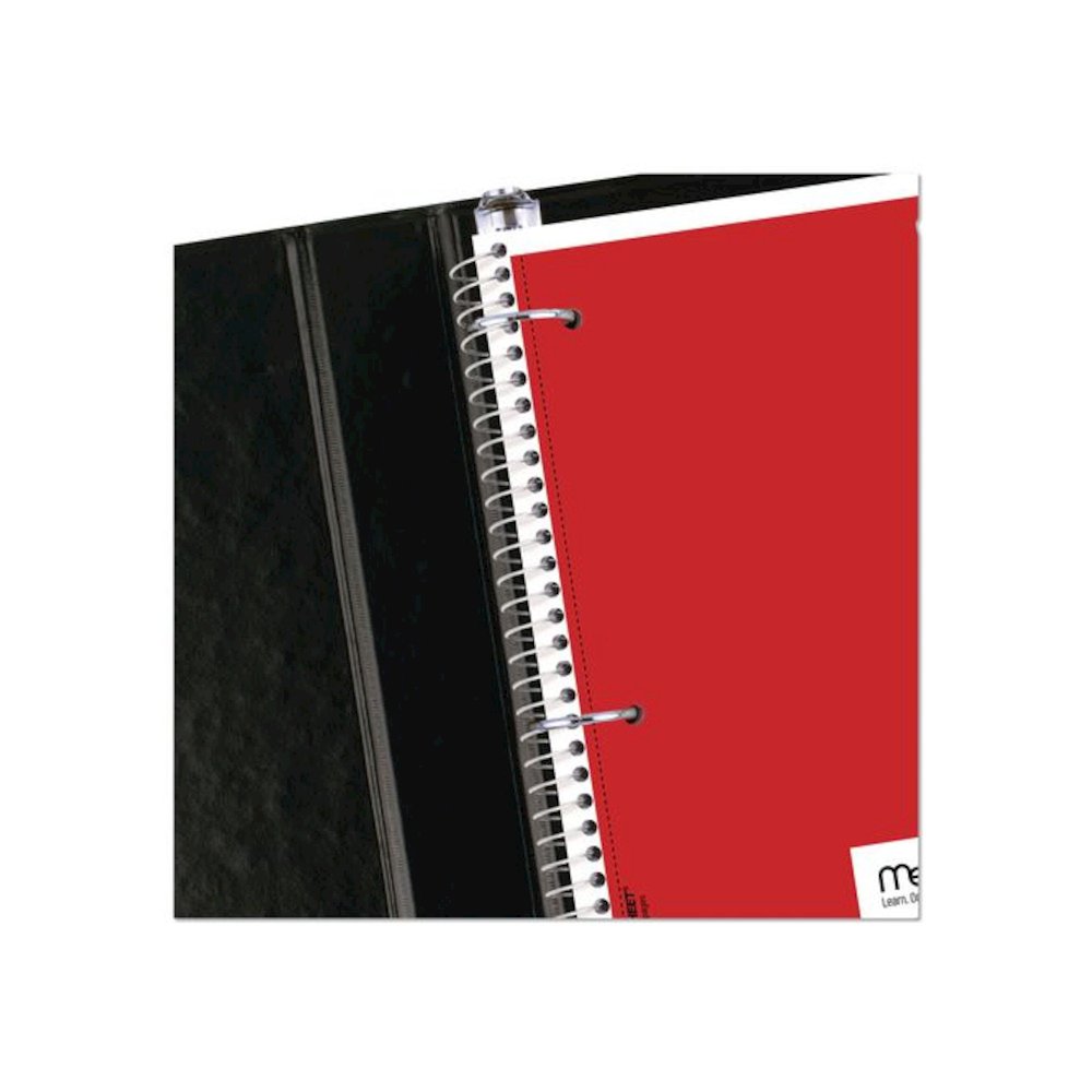 Spiral Notebook, 1-Subject, Wide/Legal Rule, Assorted Cover Colors, (70) 10.5 x 8 Sheets, 6/Pack. Picture 5