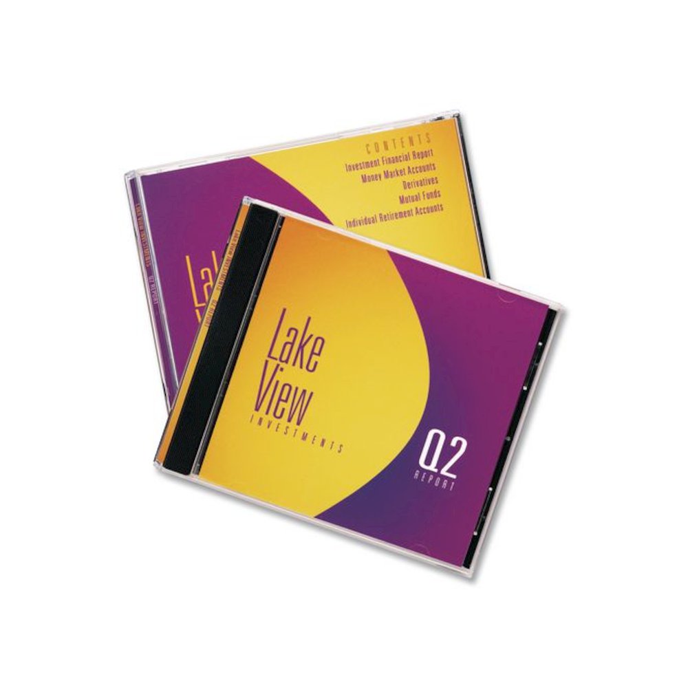 Inkjet CD/DVD Jewel Case Inserts, Matte White, 20/Pack. Picture 4