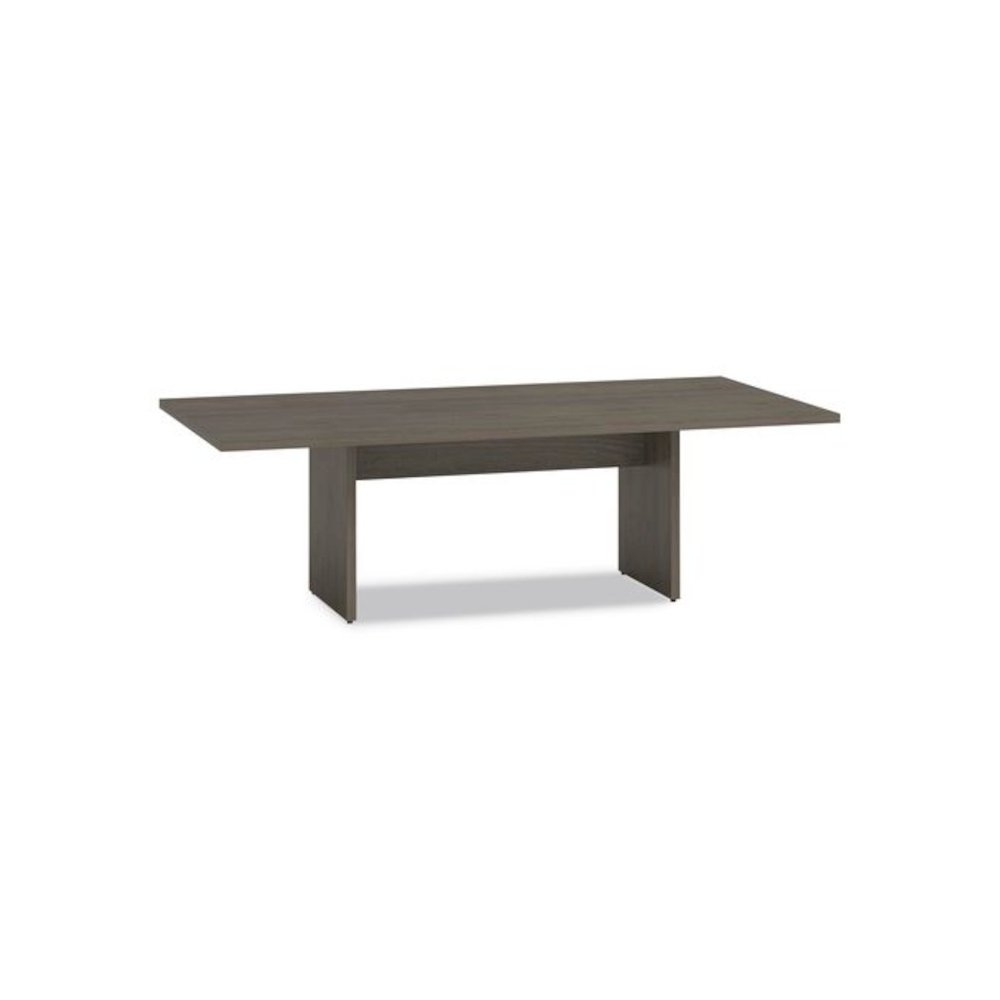 Alera Seville 96" Wide Conference Table Top, Rectangular, 96w x 48d x 1.5h, Walnut. Picture 6