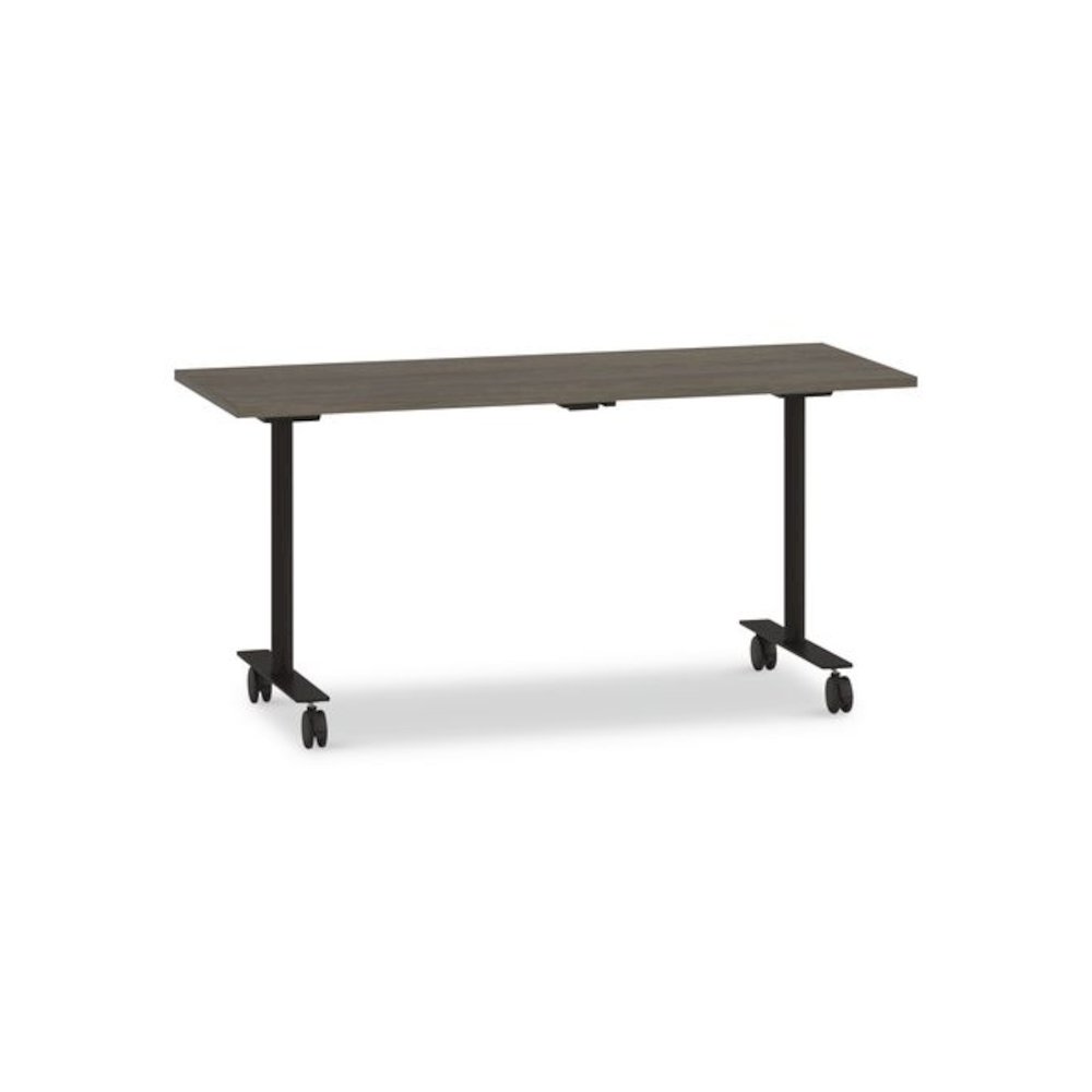 Alera Seville Training Table Top, Rectangular, 60w x 29d Walnut. Picture 6