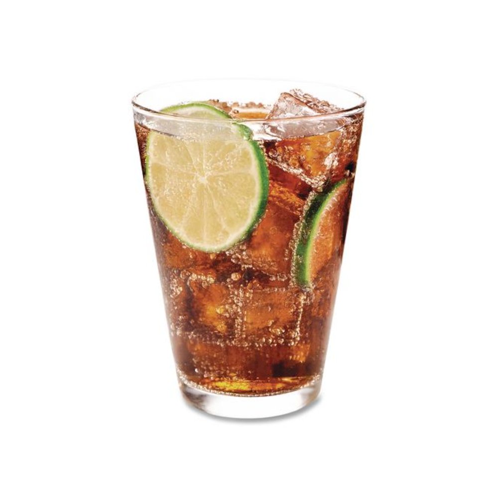 Comet Plastic Tumbler, Tall, 8 oz, Clear, 25/Pack, 20 Packs/Carton. Picture 4