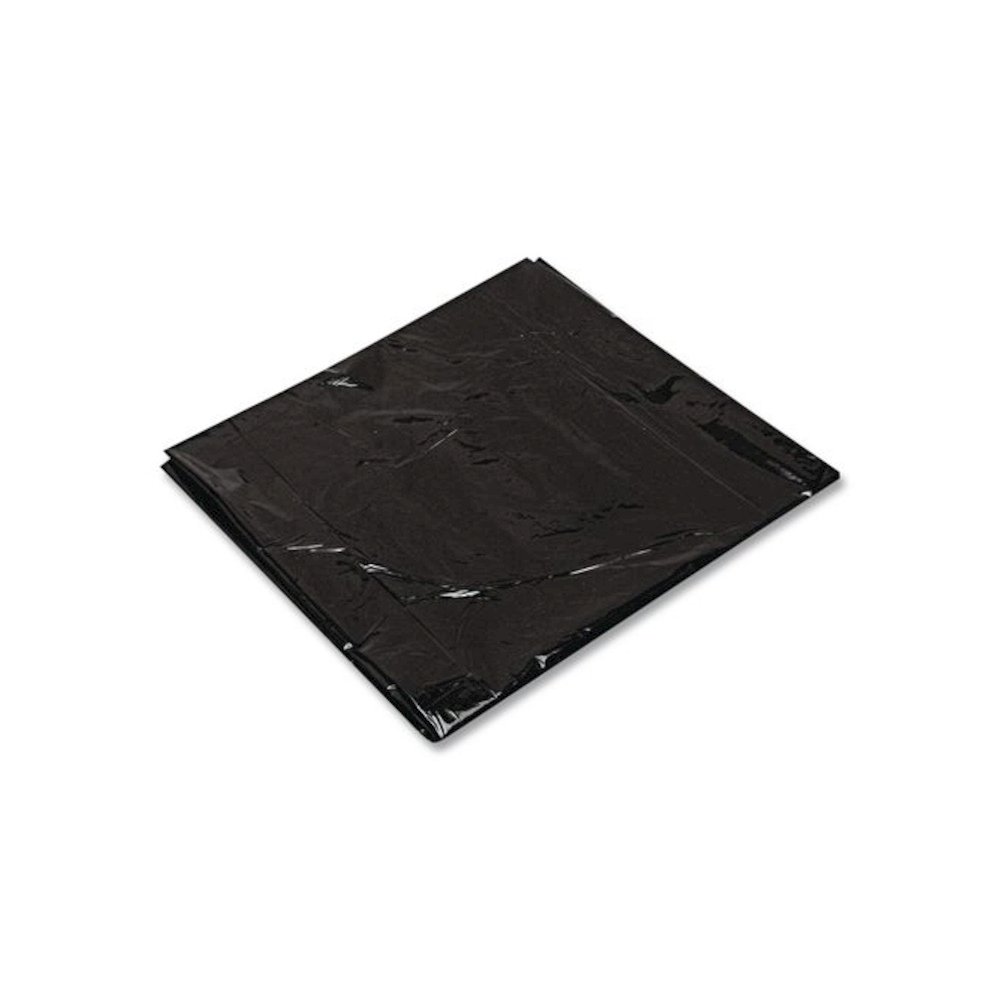 Low-Density Can Liners, 33 gal, 1.6 mil, 23" x 39", Black, Flat Pack, 100/Carton. Picture 2