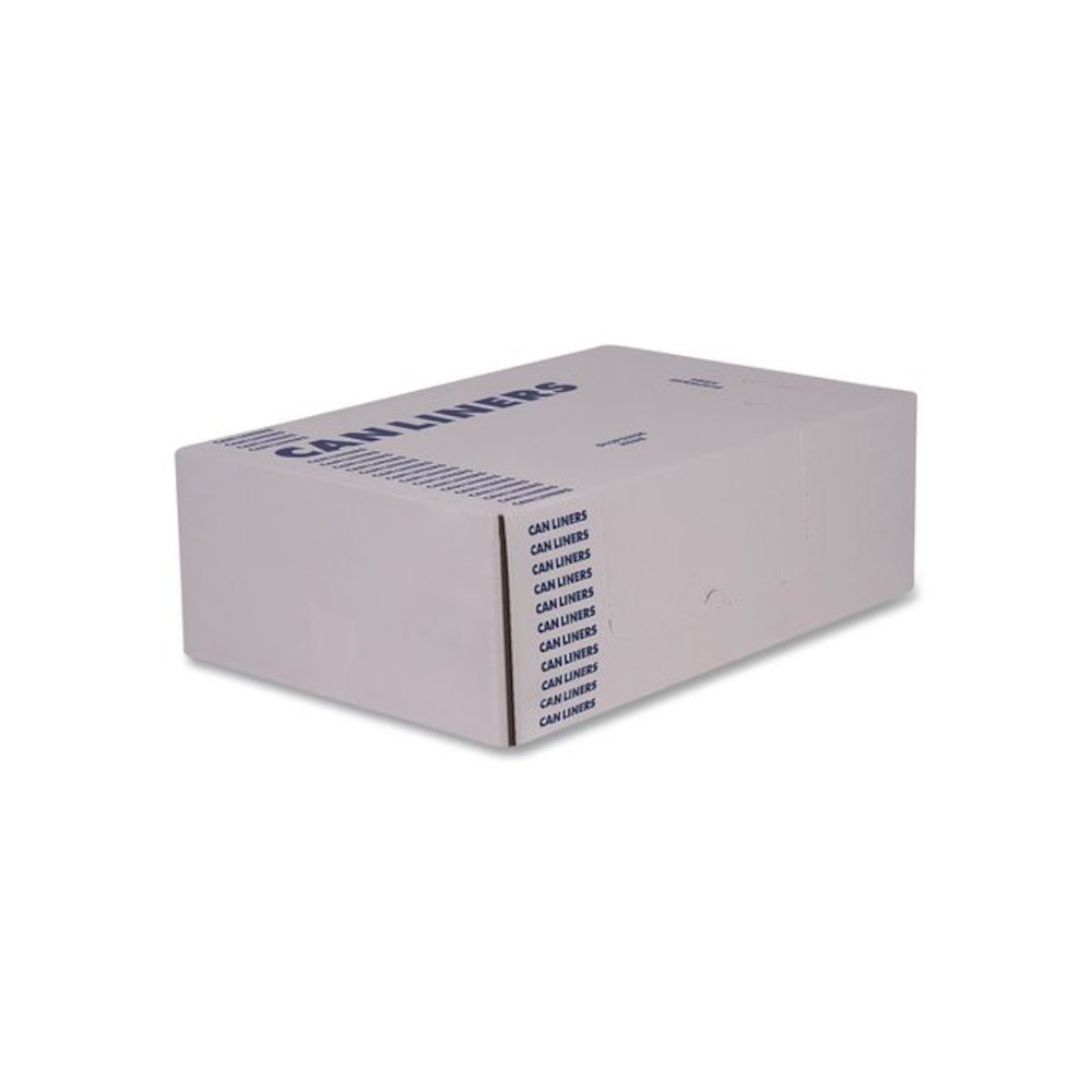 Linear Low-Density Can Liners, 33 gal, 1.5 mil, 34 x 44, Clear, 100/Carton. Picture 4