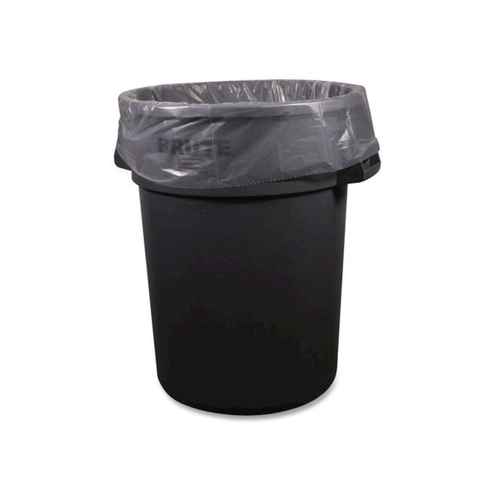 Linear Low-Density Can Liners, 33 gal, 1.5 mil, 34 x 44, Clear, 100/Carton. Picture 2