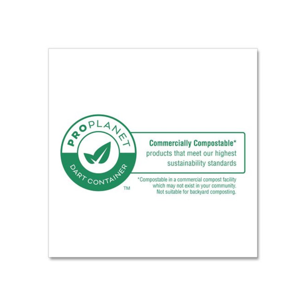Compostable Molded Fiber Dinnerware, ProPlanet Seal, Plate, 9" dia, Natural, 500/Carton. Picture 2