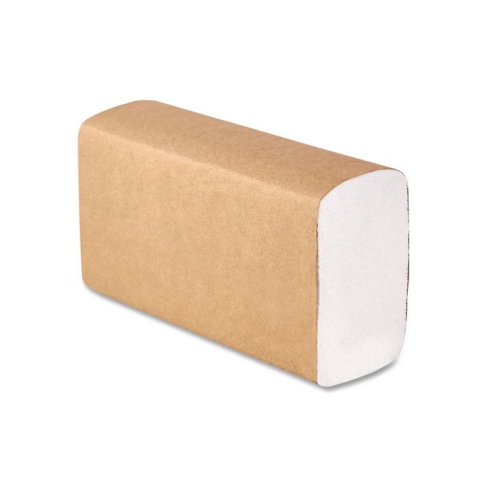 Perform Multifold Towels, 2-Ply, 9 x 9.45, White, 150/Pack, 16 Packs/Carton. Picture 2
