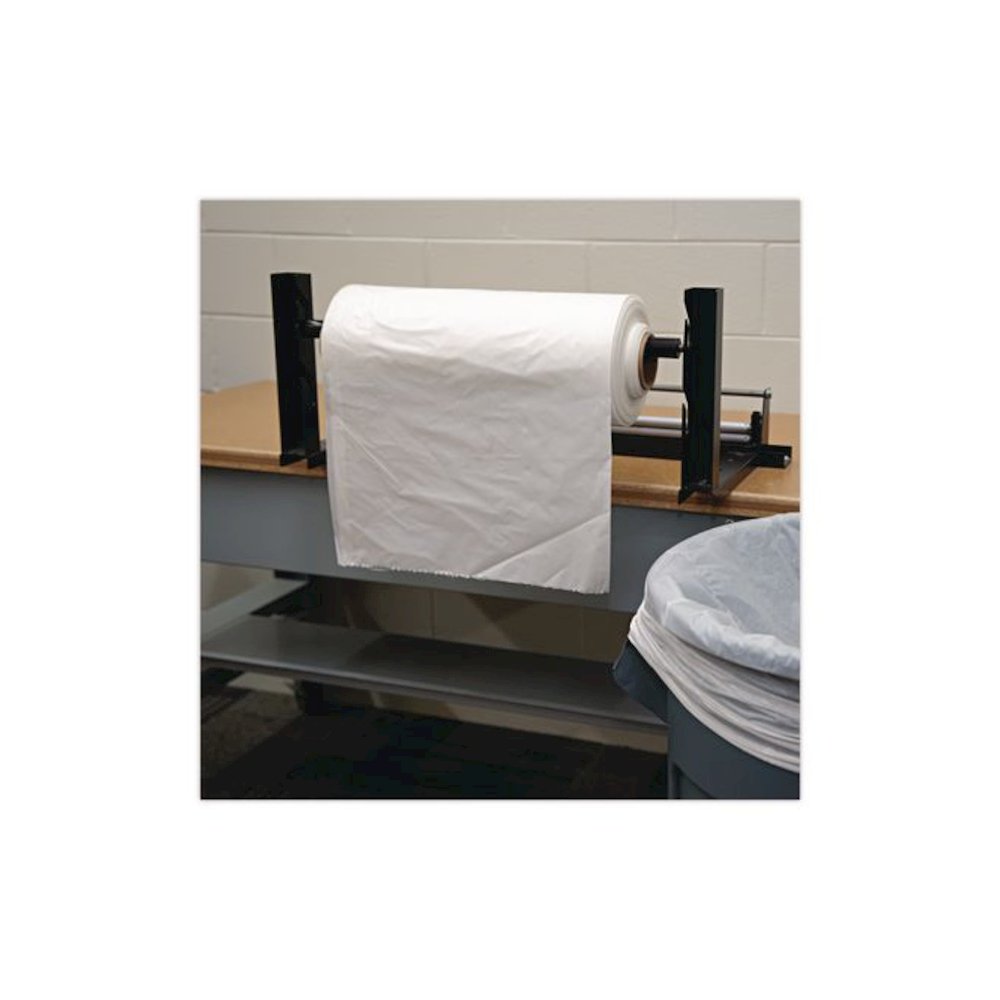 Industrial Can Liner Rolls, 60 gal, 2.5 mil, 21" x 17" x 65", Clear, 50/Carton. Picture 2