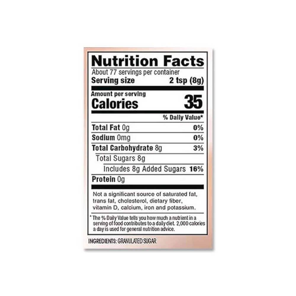 Pure Sugar Cane, 20 oz Canister, 3/Pack. Picture 5