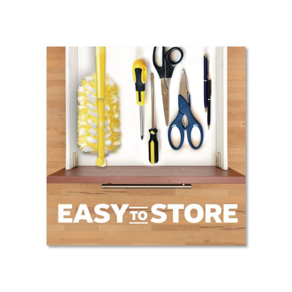 Heavy Duty Dusters Starter Kit, Handle Extends to 3 ft, 1 Handle with 12 Duster Refills. Picture 10