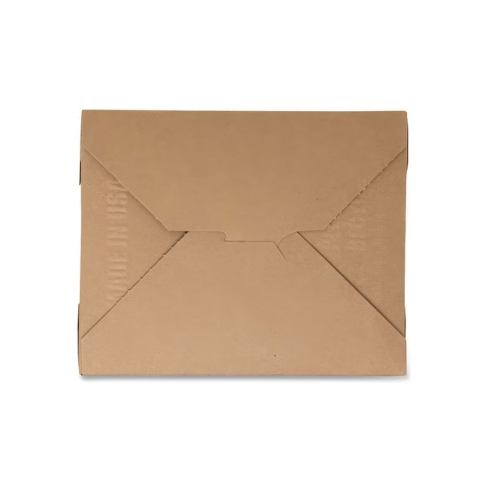 ChampPak Carryout Boxes, #3, 7.75 x 5.5 x 2.5, Brown, Paper, 200/Carton. Picture 3