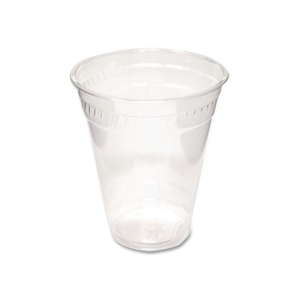 Kal-Clear PET Cold Drink Cups, 16 oz to 18 oz, Plastic, Clear, 50/Sleeve, 20 Sleeves/Carton. Picture 2