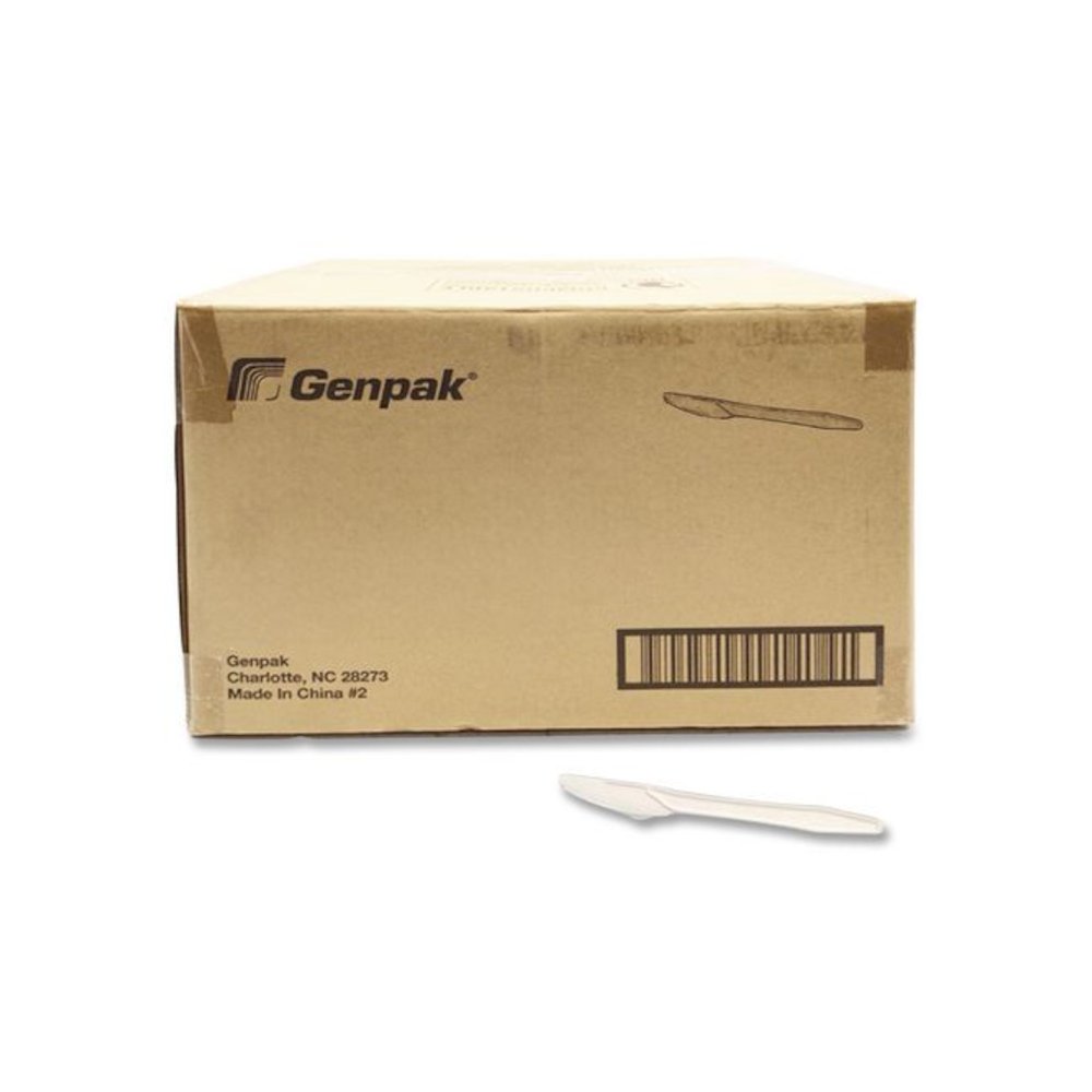 Harvest Fiber Knife, Lightweight, Plastic, White, 1,000/Carton. Picture 1