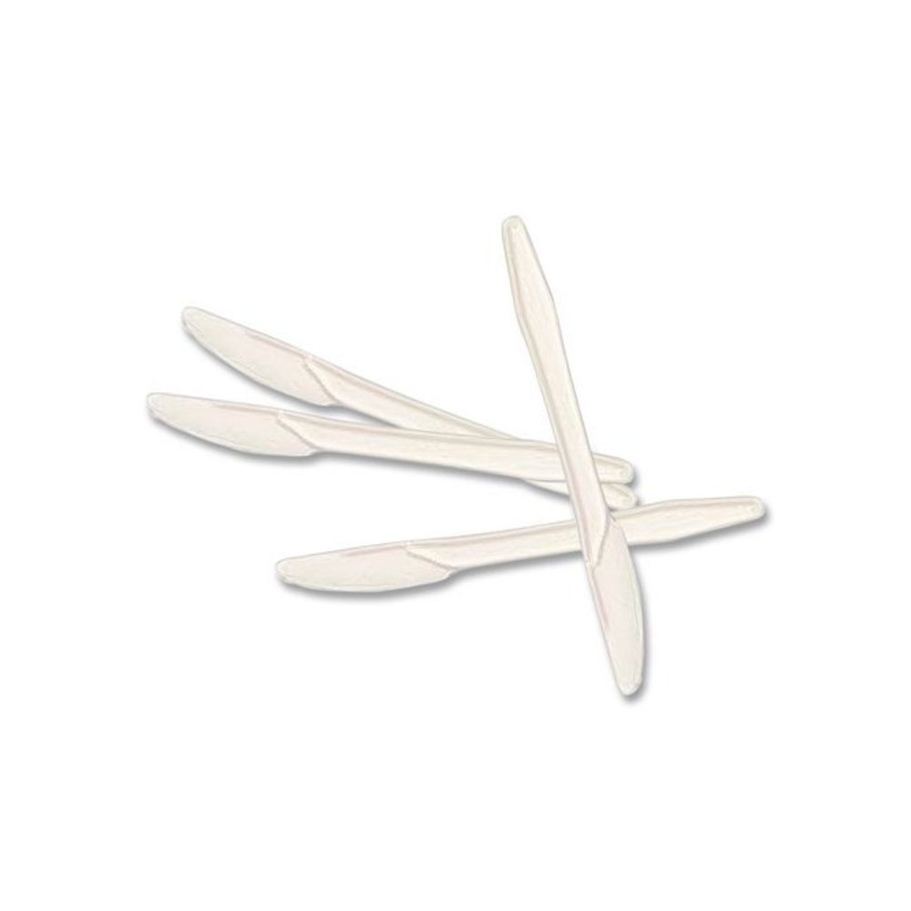 Harvest Fiber Knife, Lightweight, Plastic, White, 1,000/Carton. Picture 4