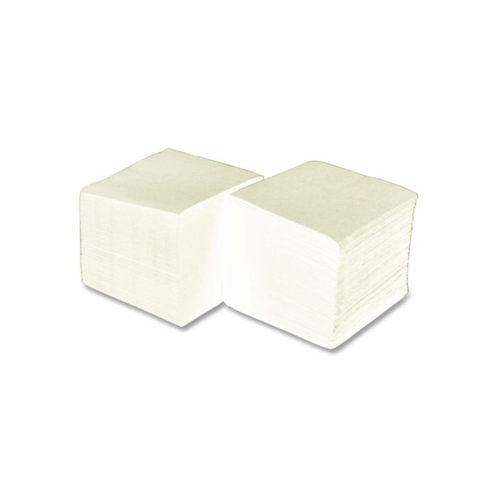 Embossed Beverage Napkins, 2-Ply, 9.5 x 9.5, Ecru, 1,000/Carton. Picture 3