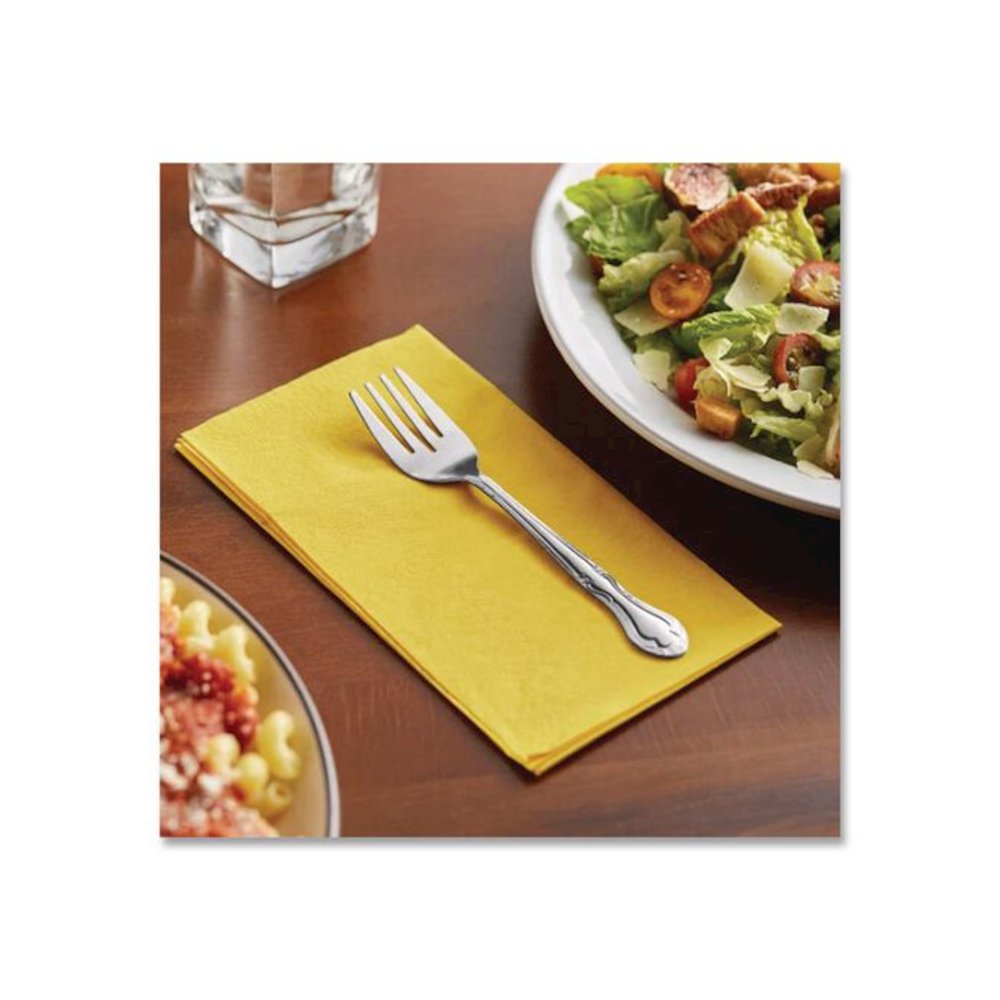 Dinner Napkins, 2-Ply, 15 x 17, Sun, 1,000/Carton. Picture 2