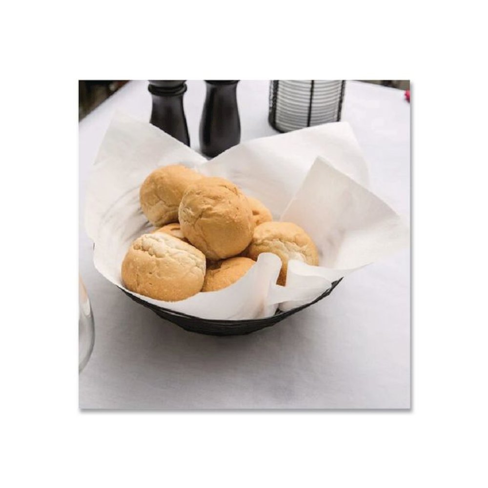 TASKBrand TopLine Linen Replacement Napkins, 1-Ply White, 16 x 16, 1,000/Carton. Picture 5