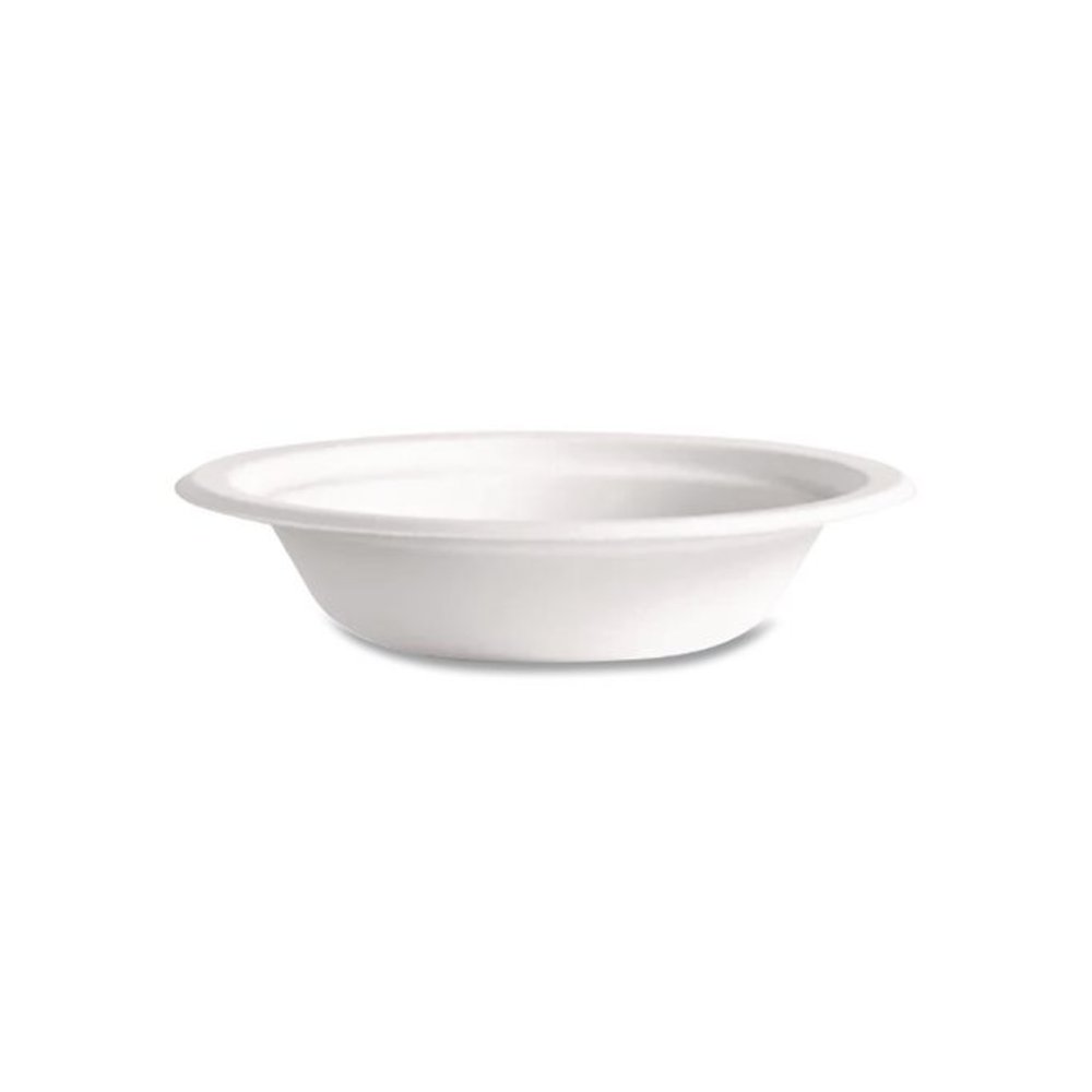 Classic Paper Bowl, 12 oz, White, 125/Pack. Picture 2