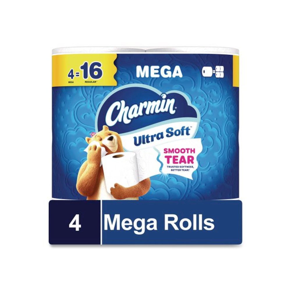 Ultra Soft Bathroom Tissue, Septic Safe, 2-Ply, White, 208 Sheets/Roll, 4 Rolls/Pack. Picture 3