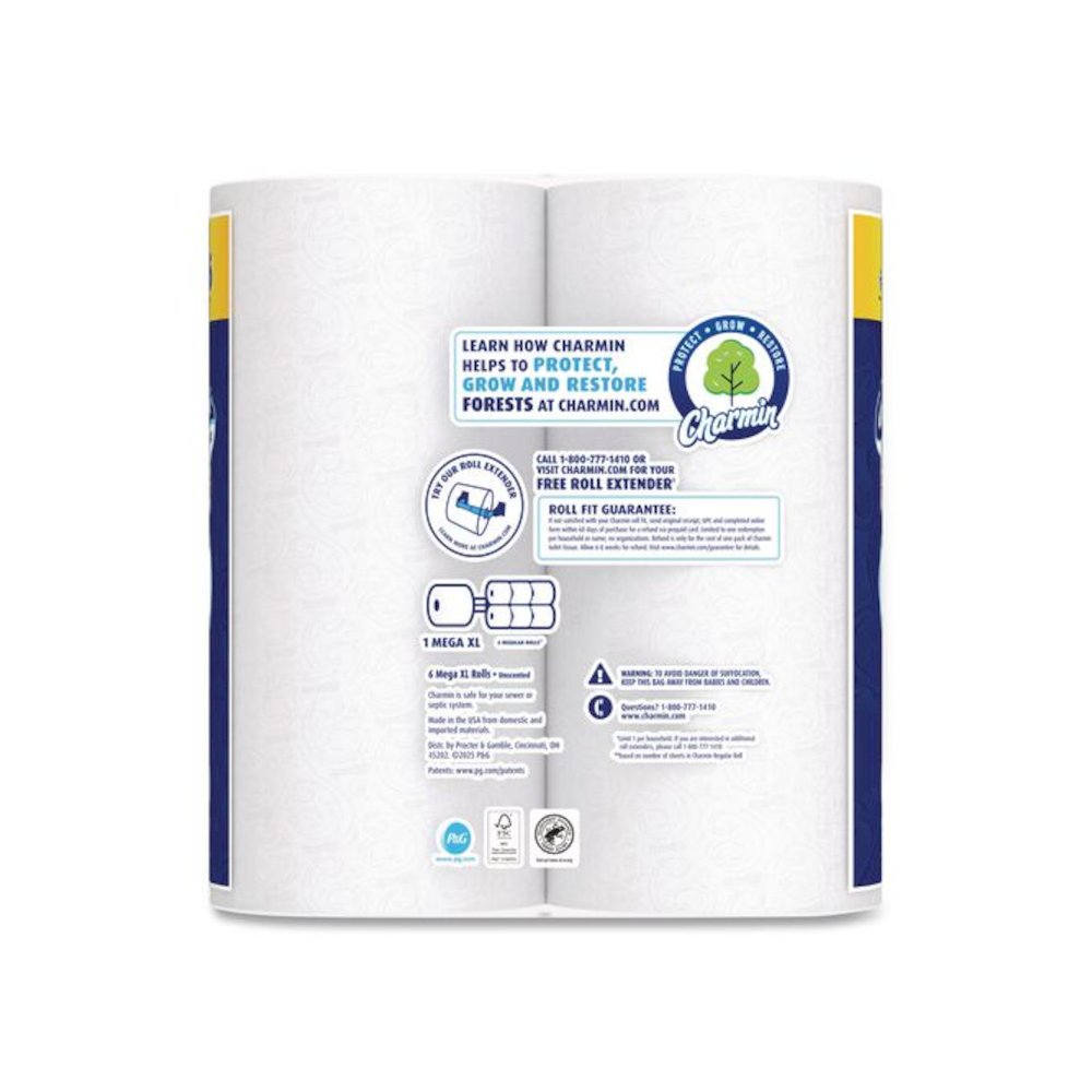 Ultra Soft Bathroom Tissue, Septic Safe, 2-Ply, White, 312 Sheets/Roll, 18 Rolls/Carton. Picture 3