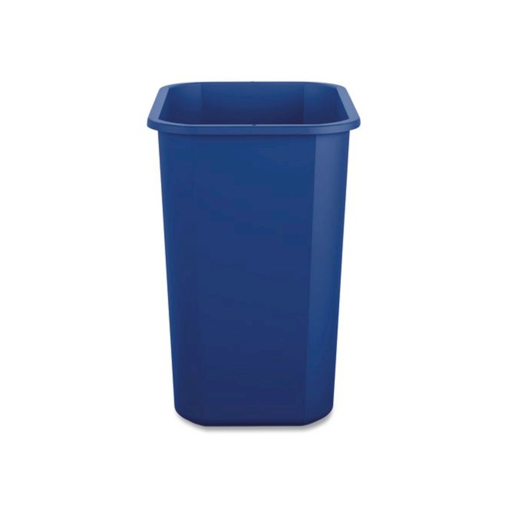 Recycling Container, 7 gal, Polypropylene, Blue. Picture 2