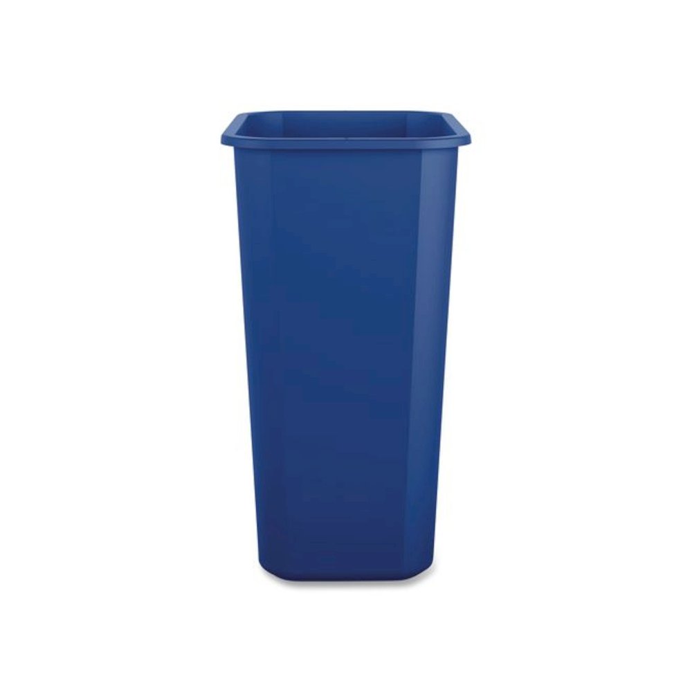 Recycling Container, 10 gal, Polypropylene, Blue. Picture 2