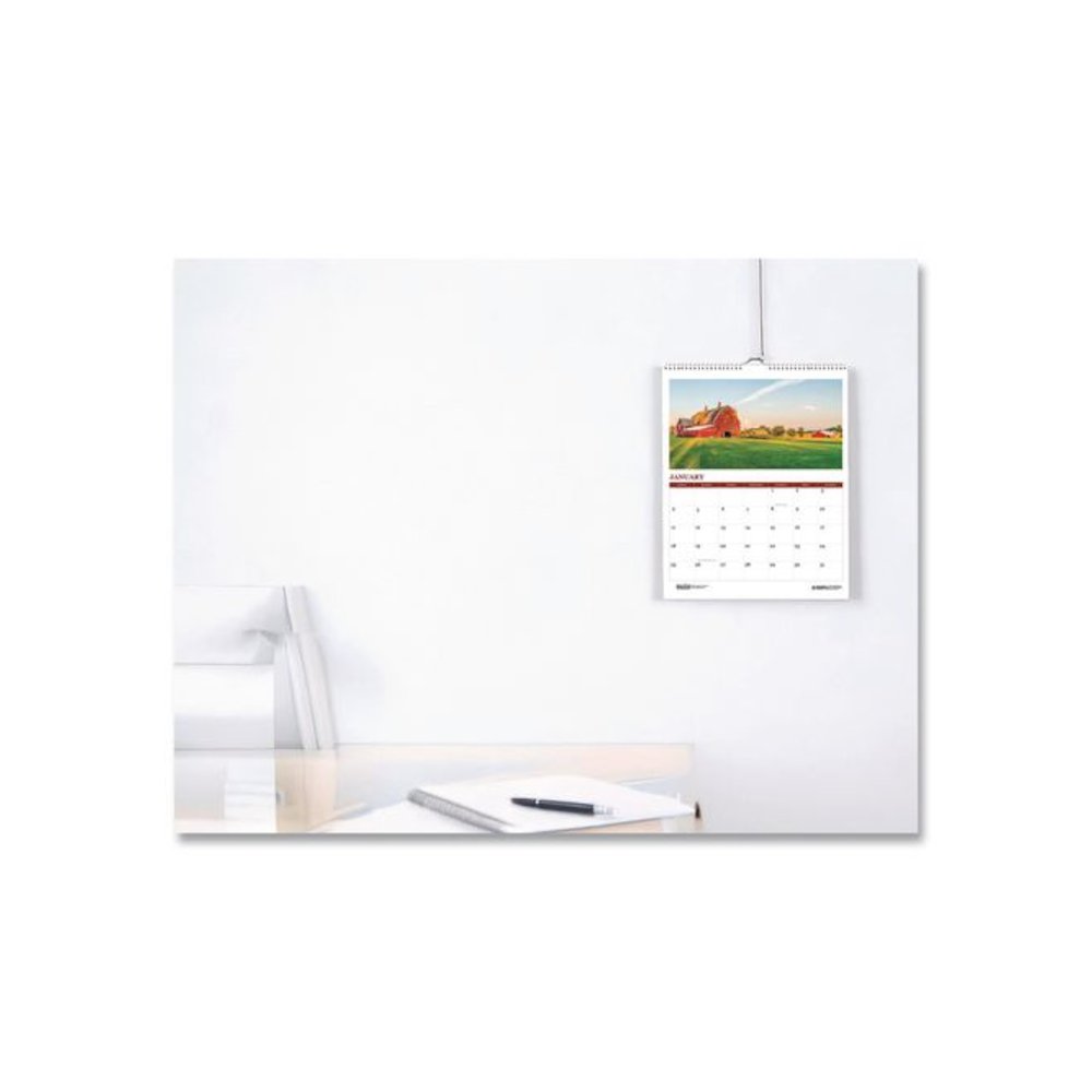 100% Recycled Farm Life Wall Calendar, 11 x 14, White/Multicolor Sheets, 12-Month (Jan-Dec): 2026. Picture 4
