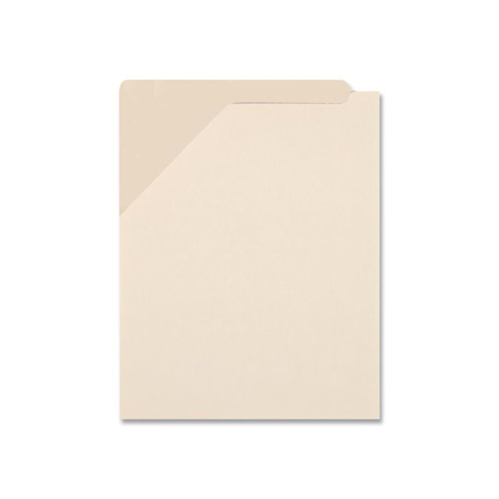 File Pocket, End Tab, Letter Size, Manila, 100/Box. Picture 3