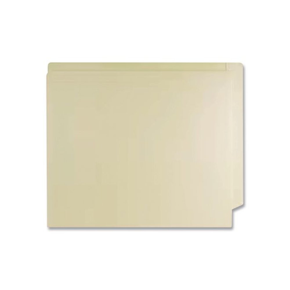 End Tab Fastener Folders, Straight Tab, Expands 0.75", 2 Fasteners, Letter Size, Manila, 50/Box. Picture 3