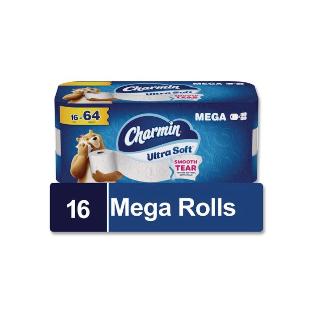 Ultra Soft Bathroom Tissue, Septic Safe, 2-Ply, White, 208 Sheets/Roll, 16 Rolls/Carton. Picture 2