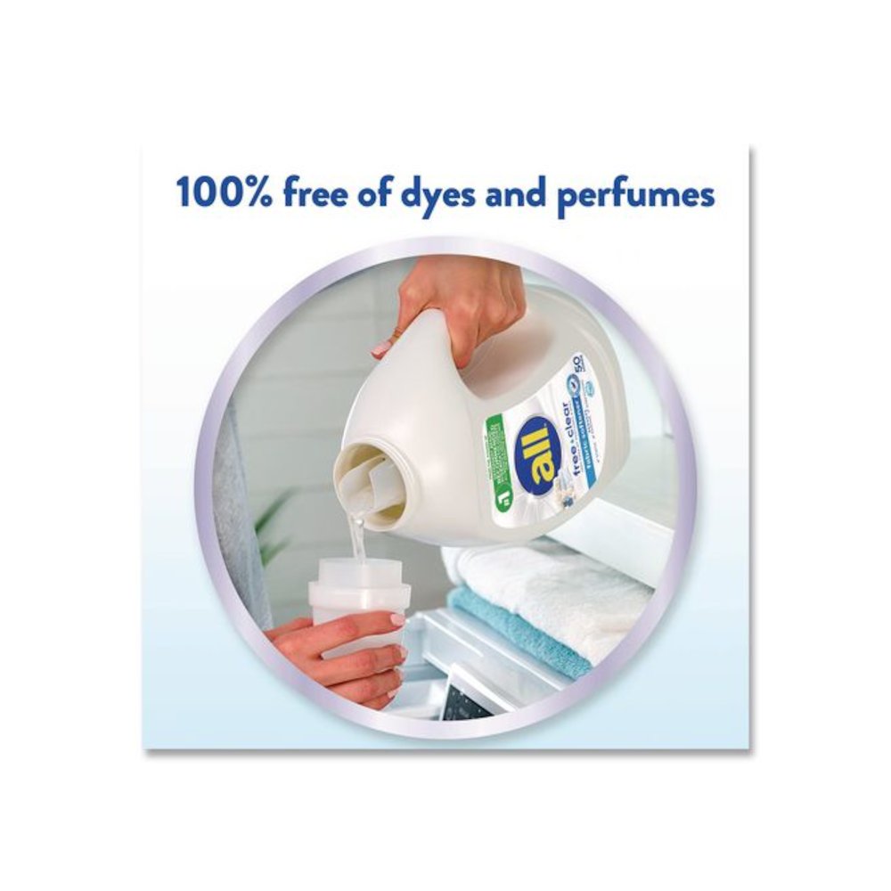 Free Clear Liquid Fabric Softener, Fragrance Free, 34 oz Bottle, 6/Carton. Picture 7