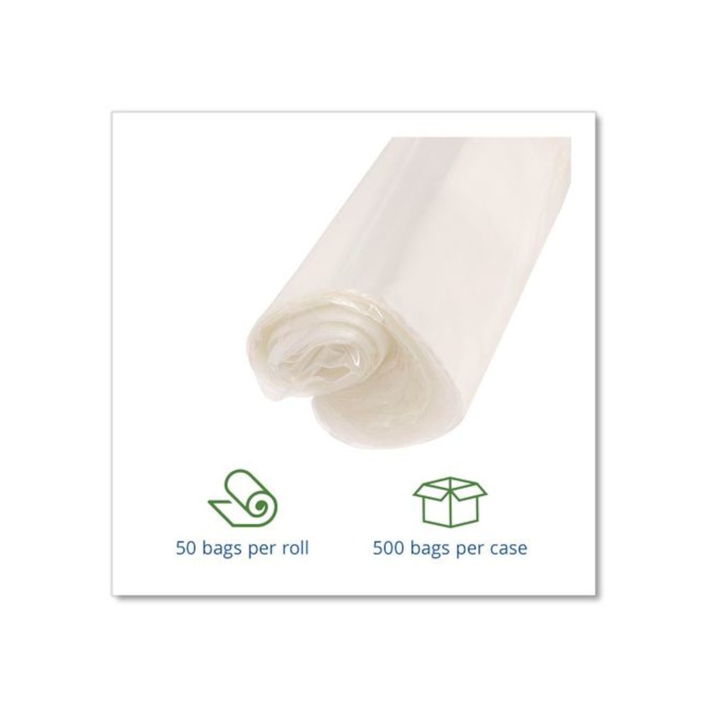 Seal Closure Bags, 2 mil, 12" x 12", Clear, 500/Carton. Picture 4