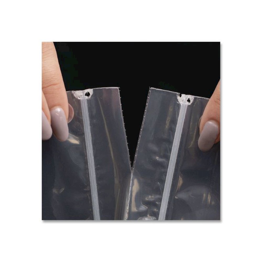 Seal Closure Bags, 2 mil, 12" x 12", Clear, 500/Carton. Picture 6