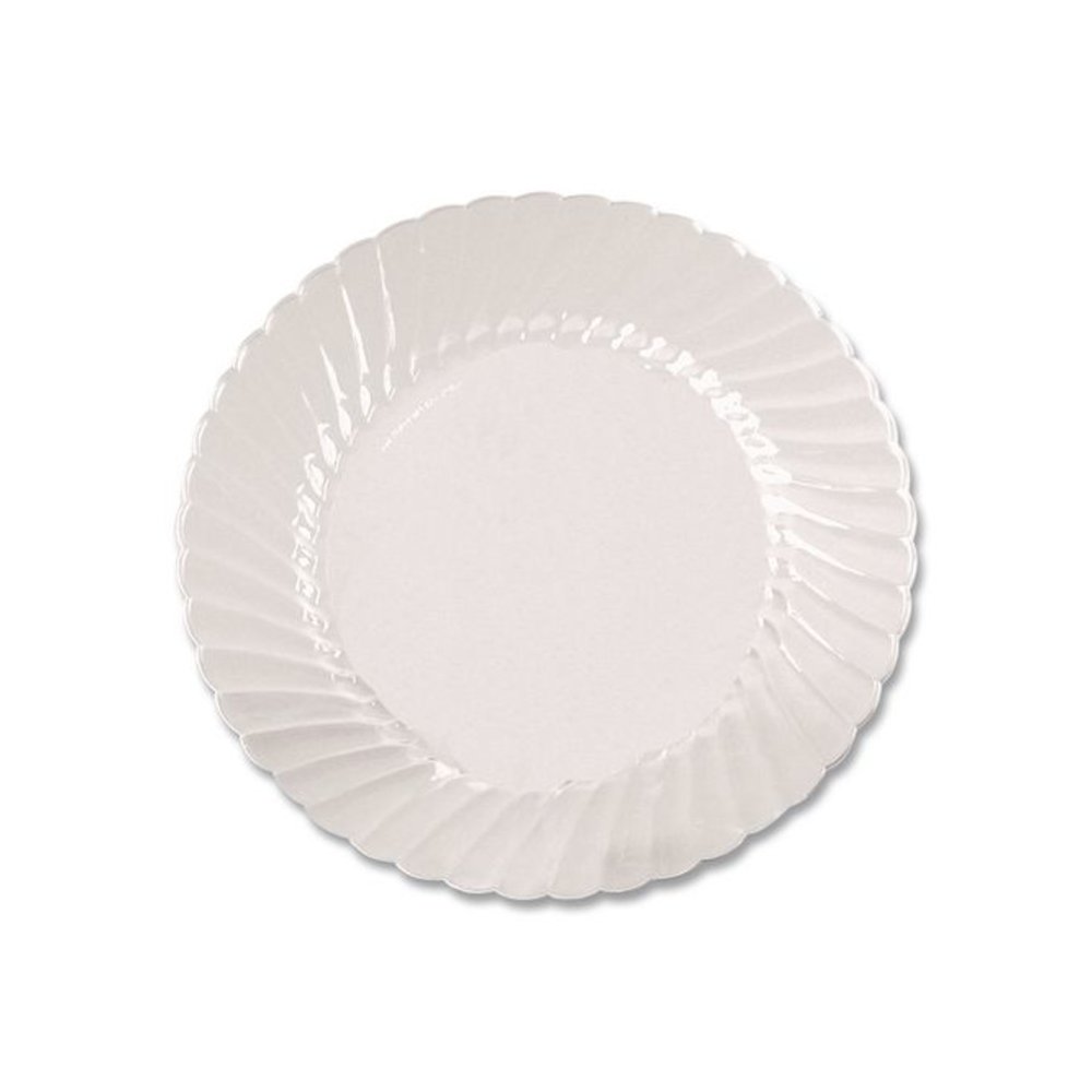 Classicware Plates, Plastic, 10.25" dia, Clear, 12/Bag, 12 Bags/Carton. Picture 2