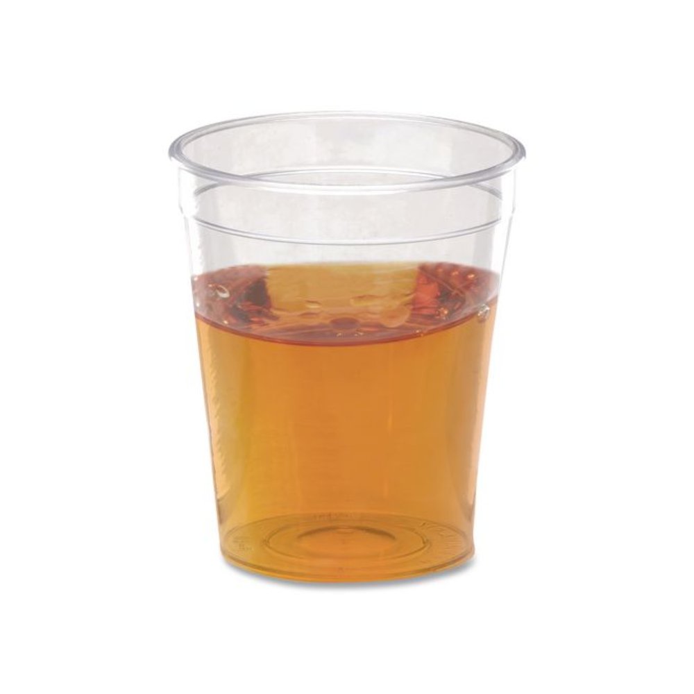 Comet Plastic Portion/Shot Glass, 2 oz, Clear, 50/Pack, 50 Packs/Carton. Picture 2