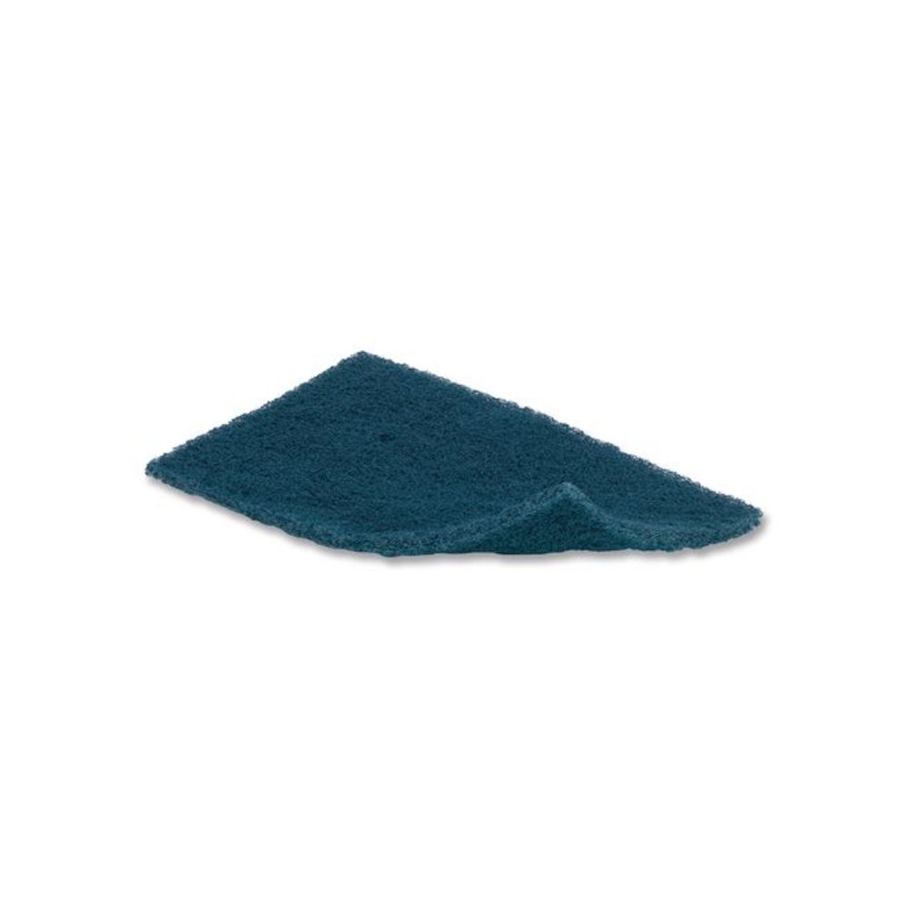 Doodlebug Medium-Duty Scrub Pad, 4.62 x 10, Blue, 10/Carton. Picture 3