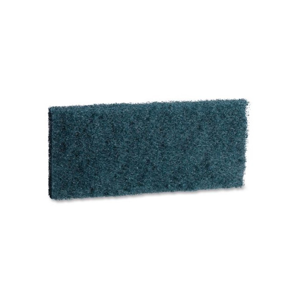 Medium-Duty Scrub Pad, 4.62 x 10, Blue, 10/Carton. Picture 2