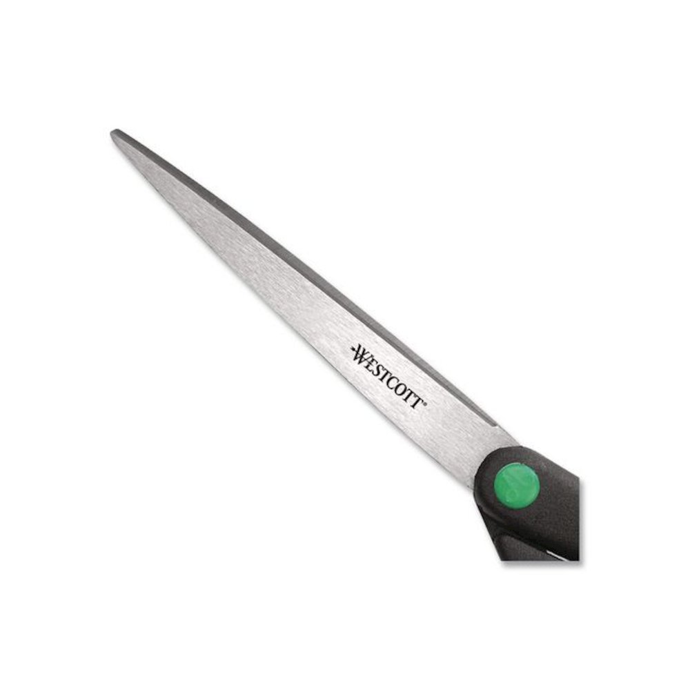 KleenEarth Scissors, 9" Long, 3.75" Cut Length, Straight Black Handle. Picture 3