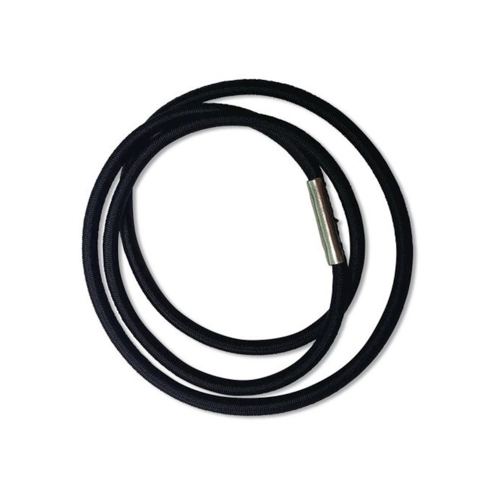 Trash Can Loops, for 5 gal to 20 gal Can, 0.25" x 16", Black, 36/Carton. Picture 4