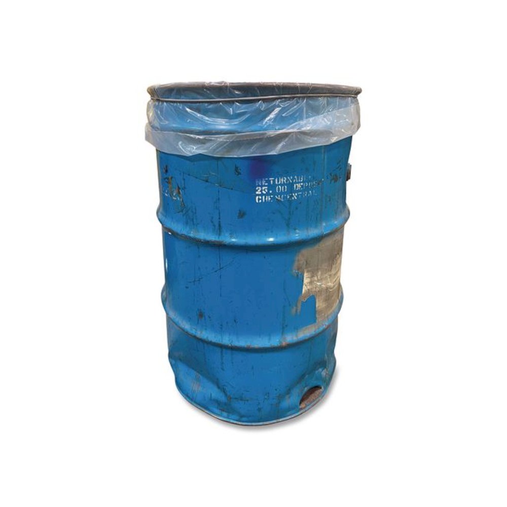 Trash Can Loops, for 32 gal to 55 gal Cans, 0.25" x 25", Gray, 36/Carton. Picture 5