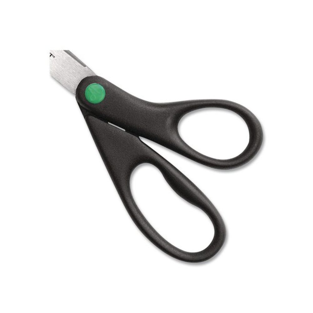 KleenEarth Scissors, 9" Long, 3.75" Cut Length, Straight Black Handle. Picture 2