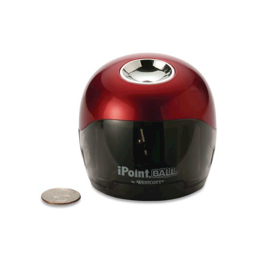 iPoint Ball Battery Sharpener, Battery-Powered, 3 x 3.25, Red/Black. Picture 2