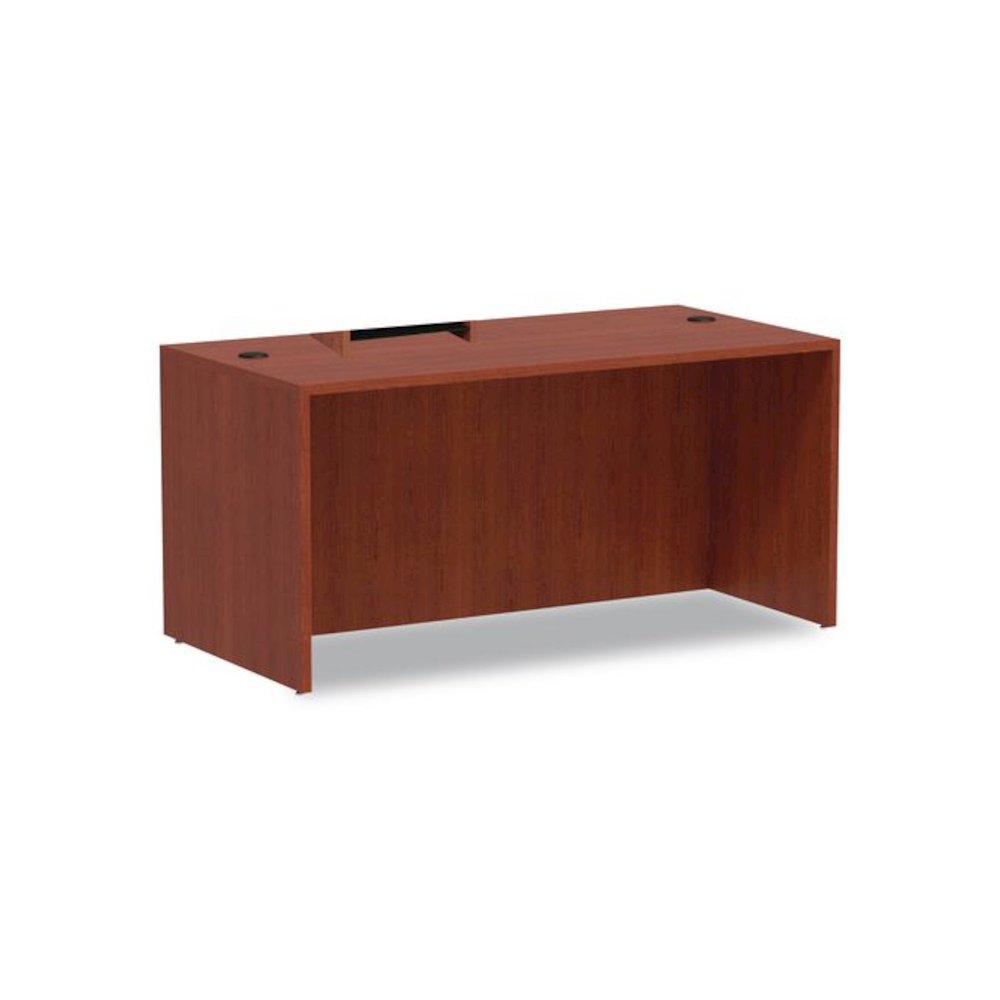 Alera Valencia Series Under-Counter File Organizer, 6 Sections, 15.75" x 9.88" x 10.88", Medium Cherry. Picture 4